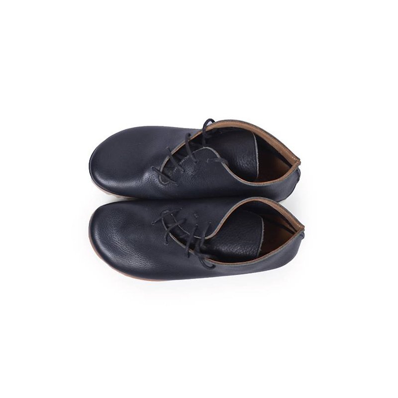 oqLiq - Thread - island 4R 岛靴 (黑) - 男款休闲鞋 - 真皮 黑色