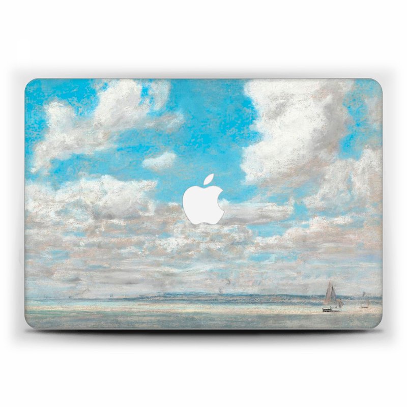 MacBook 保护壳 MacBook Air MacBook Pro Retina MacBook Pro 硬壳云彩 1833 - 平板/电脑保护壳 - 塑料 蓝色