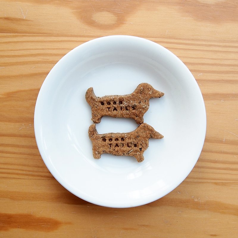 【犬食】义式香料蜂蜜磨牙饼80g - 零食/点心 - 新鲜食材 咖啡色