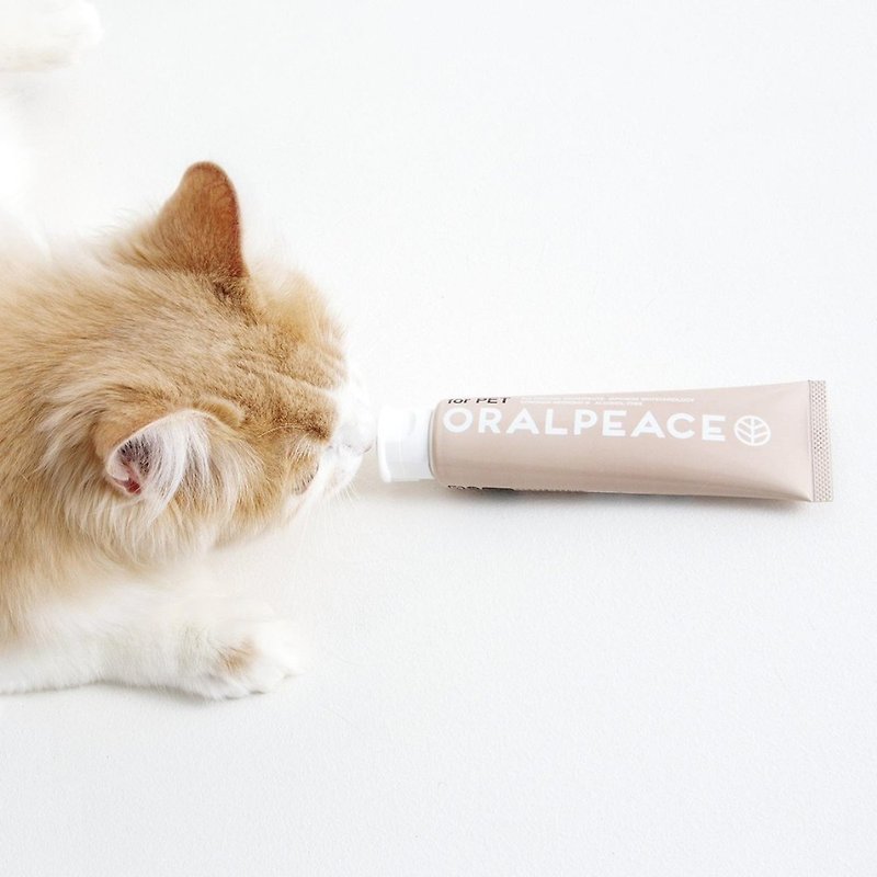 宠物洁牙牙膏 日本专利原装 ORALPEACE口乐平 抑菌凝胶 - 其他 - 浓缩/萃取物 卡其色