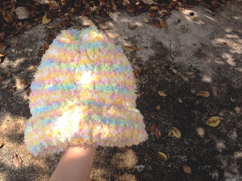 knitted hat handmade - 帽子 - 聚酯纤维 多色