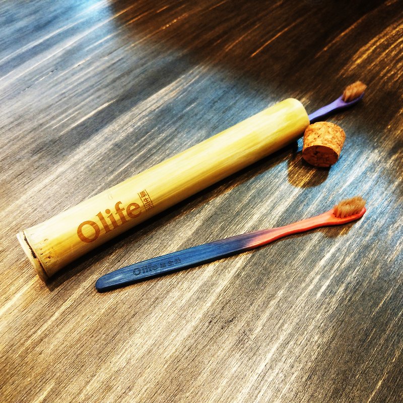 【天然手工 牙刷旅行盒 不包含牙刷】Olife原生活 - 其他 - 竹 金色