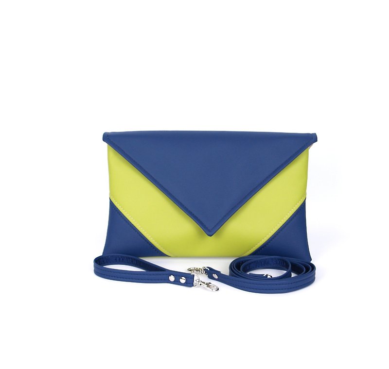 Clutch Bag Envelope, Crossbody Clutch Purse, Cross Body Bag, Small Handbag - 手拿包 - 人造皮革 绿色