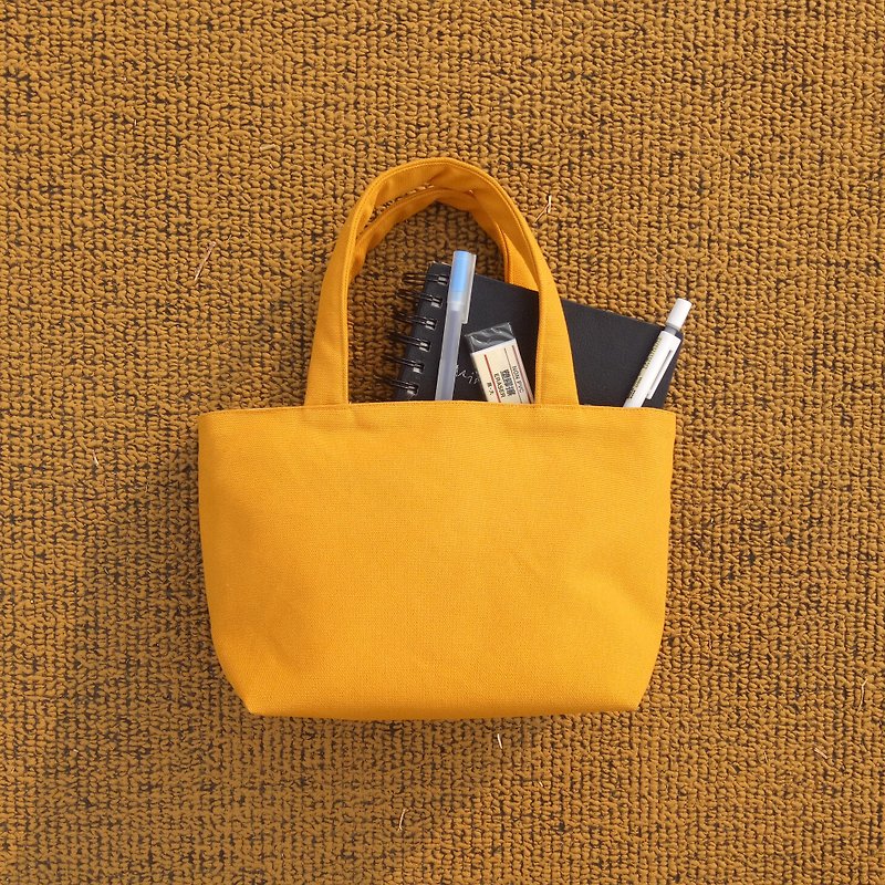 FREESIA 手提袋 - 手提包/手提袋 - 其他材质 黄色