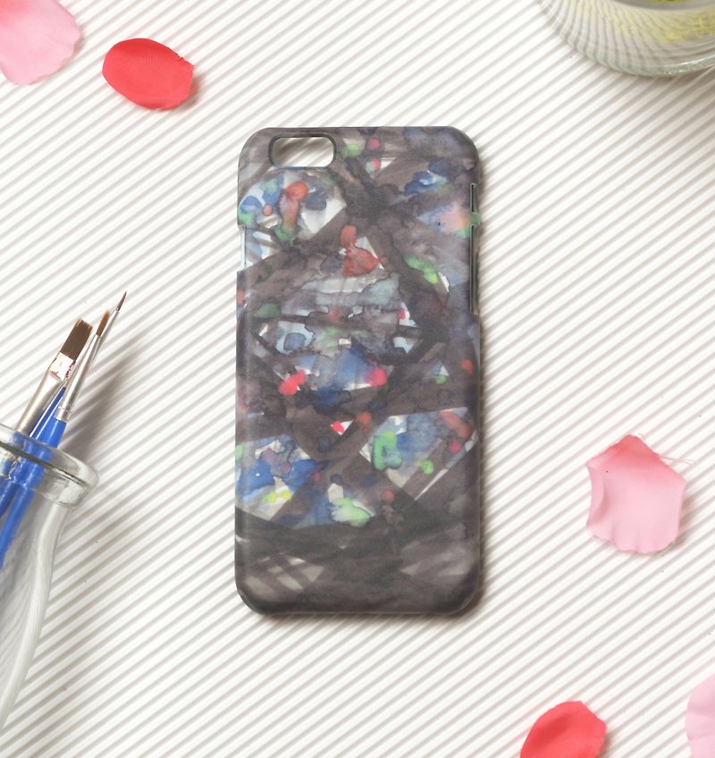 暗彩之隙-iPhone6splus原创手机壳/保护套/限时优惠/商品出清 - 手机壳/手机套 - 塑料 黑色