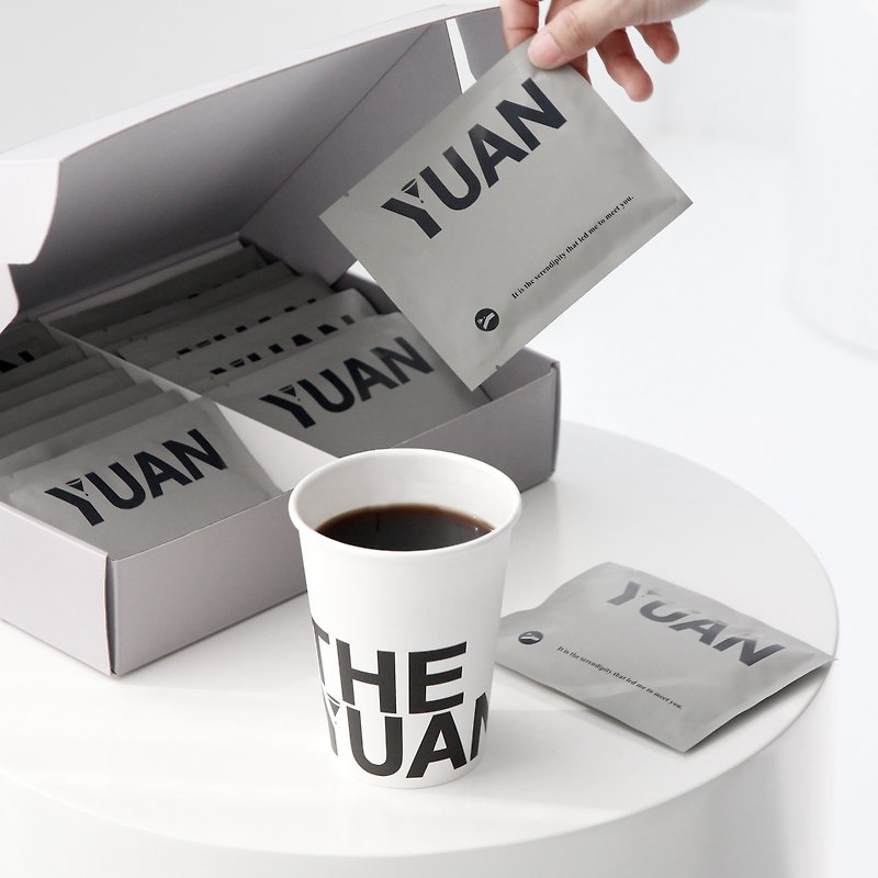 THE YUAN定制礼盒 综合18入滤挂咖啡/可配合大量订购 - 咖啡 - 纸 