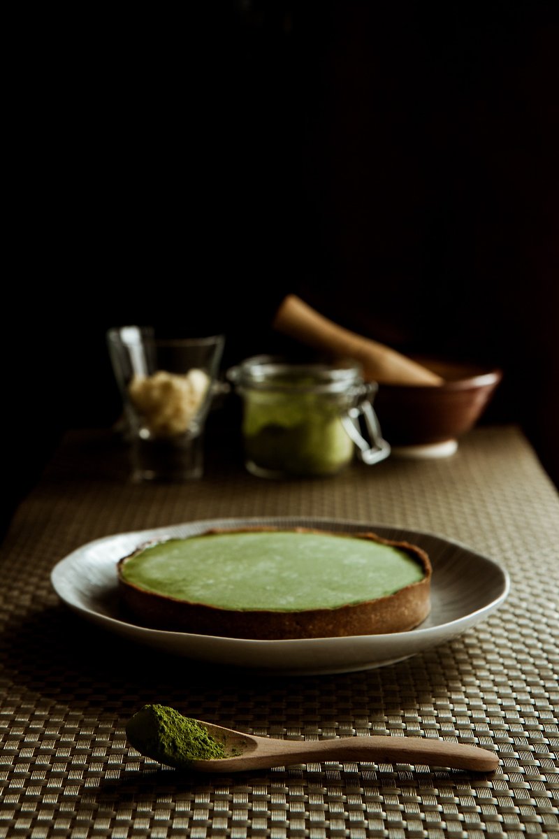 矢野园浓抹茶塔 Matcha Tart - 蛋糕/甜点 - 新鲜食材 绿色