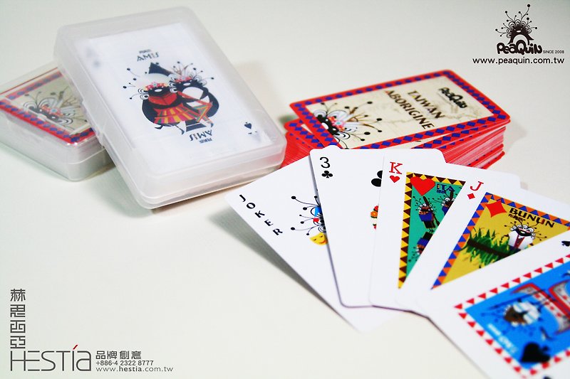 皮宽-原住民创意扑克牌 - 桌游/玩具 - 纸 
