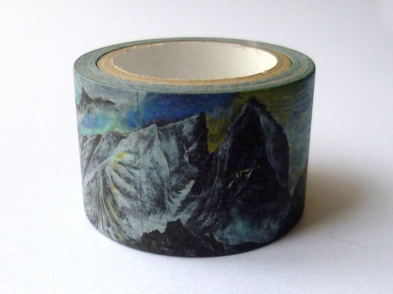 ✐ Liuyingchieh  : Masking Tape ✐ 美岩collection = 和纸胶带 Washi Masking Tape 30 mm x 10 m 原创山水风景纸胶带．旅行写生 - 纸胶带 - 纸 多色