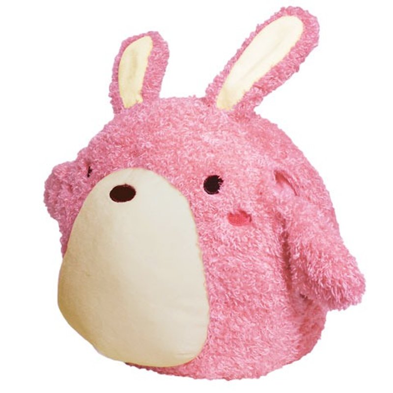 【BEAR BOY】超柔QQ粉兔抱枕 - 枕头/抱枕 - 其他材质 
