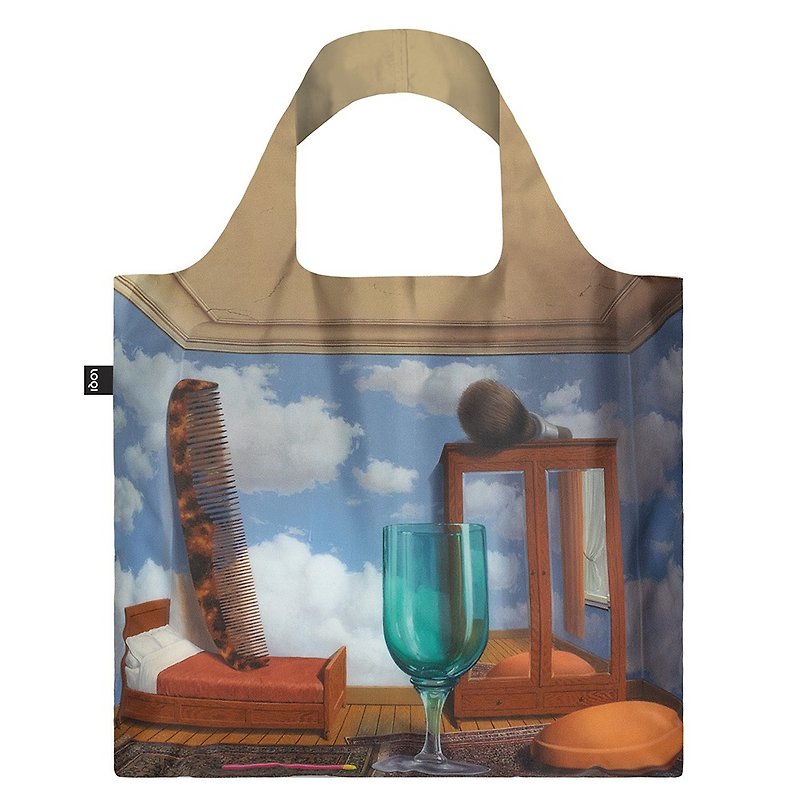 LOQI 购物袋-博物馆系列 (个人价值 RMPV) - 侧背包/斜挎包 - 聚酯纤维 多色