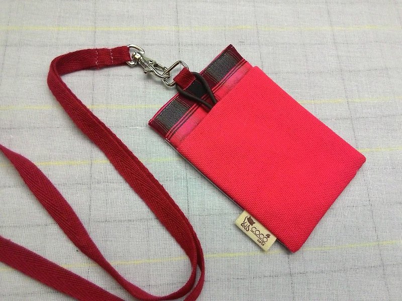 卡套&识别证套(独一商品)K03-011 - 证件套/卡套 - 其他材质 红色
