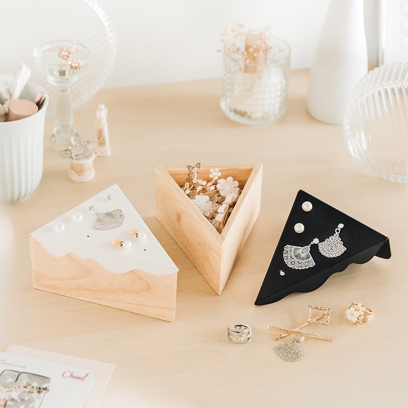 Moreover : Cake – jewelry box - 收纳用品 - 木头 白色