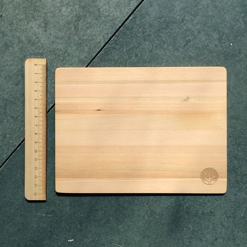 优惠、无垢鼠标垫+15 cm木直尺 - 鼠标垫 - 木头 金色