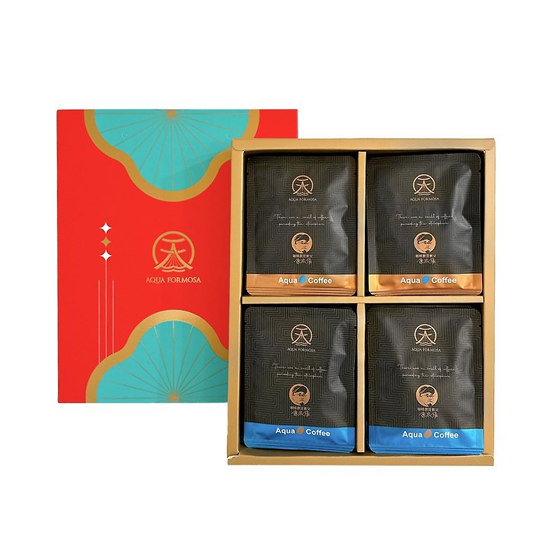 AQUA联名滤挂咖啡礼盒(16入/盒) - 咖啡 - 纸 