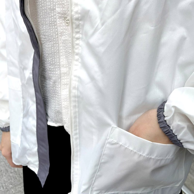 【焕彩衣】宽松短款休闲防护外套－夹克KHP-3003 - 其他 - 聚酯纤维 灰色