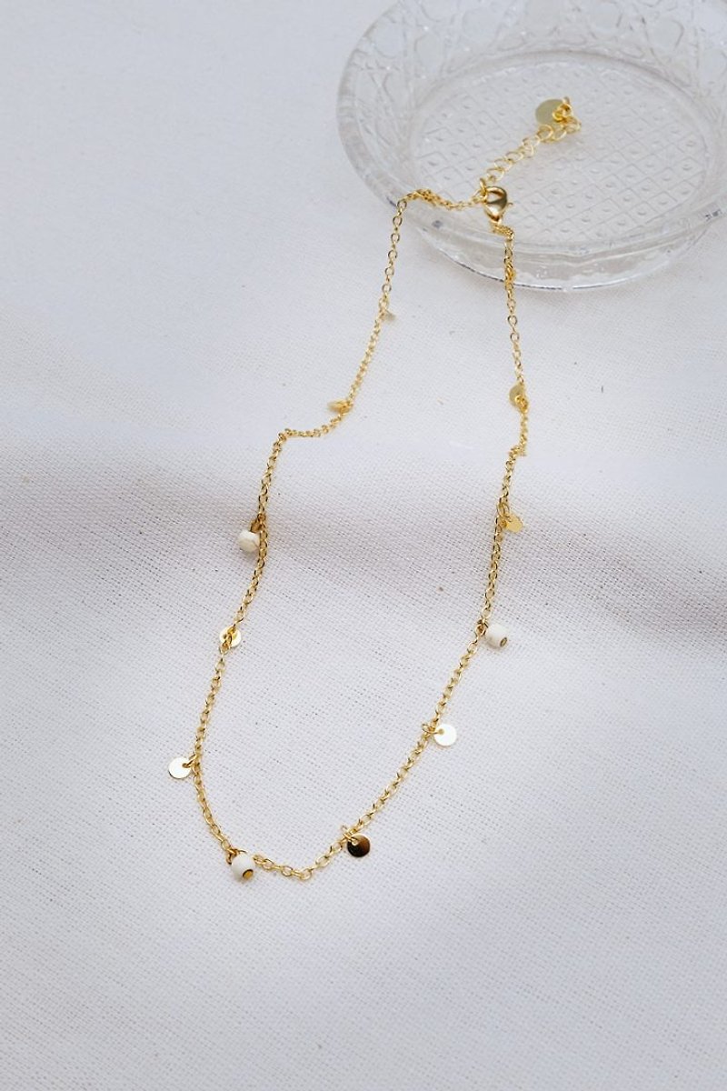 Sa Noh Necklace - 项链 - 其他材质 白色