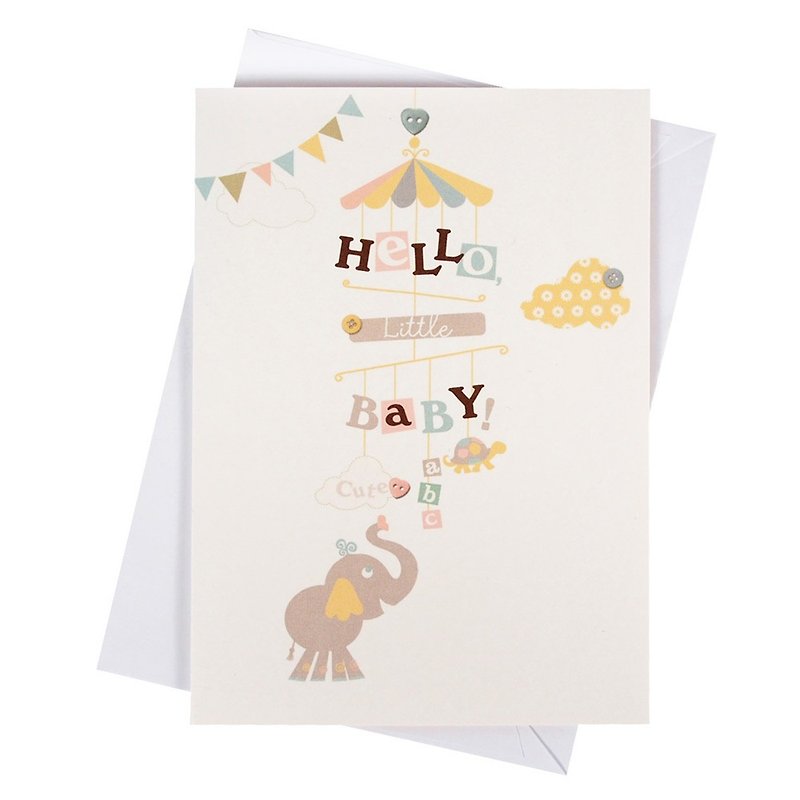 幸福的家庭【Hallmark-卡片 宝贝贺喜】 - 卡片/明信片 - 纸 白色