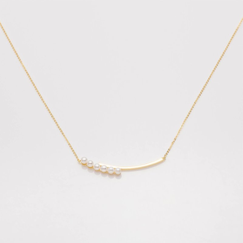 知性永恒 / Lynette necklace - 项链 - 铜/黄铜 金色
