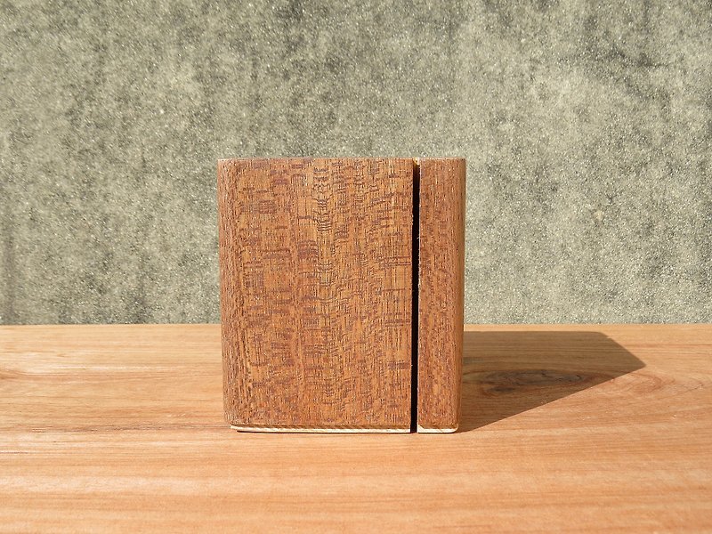 HO MOOD 解构系列—高楼 笔筒(大) - 笔筒/笔座 - 木头 咖啡色