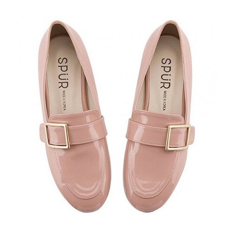 現貨優惠 - 韓國人手製SPUR 经典皮带扣乐福鞋 MS7016 PINK - 女款皮鞋 - 人造皮革 粉红色
