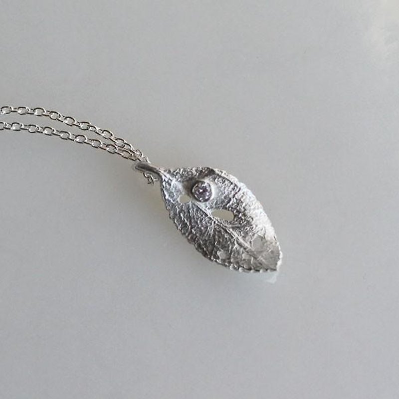 sv925 ブロッサムリーフ・ネックレス - 项链 - 其他金属 银色