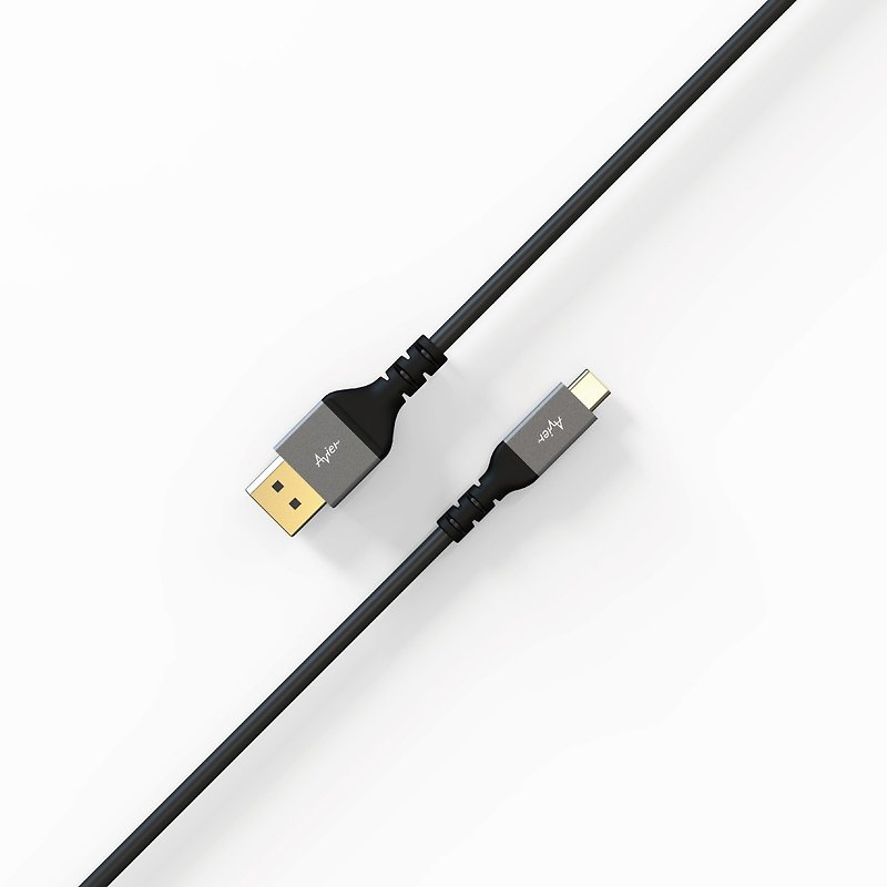 【Avier】Premium 8K USB-C to DisplayPort 1.4版双向传输线 2M - 电脑配件 - 塑料 
