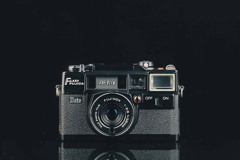 FUJICA FLASH AF DATE #0198 #135底片相机 - 相机 - 其他金属 黑色