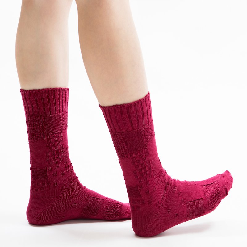 客家八音1:1袜 - 袜子 - 棉．麻 红色