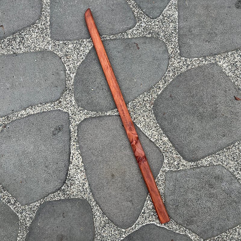我贩剑　妖刀　斩魆　手工木刀　艺术木剑　日本刀　武士刀　魔剑 - 摆饰 - 木头 红色
