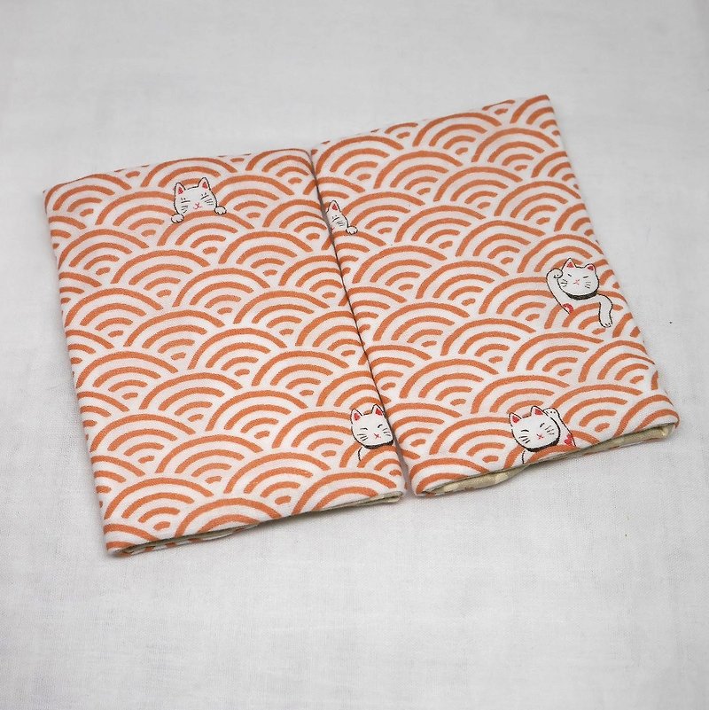 ☆Sprong Sale☆Japanese Handmade 8-layer-gauze droop sucking pads - 围嘴/口水巾 - 棉．麻 黑色