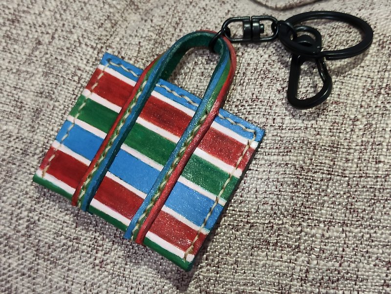 芷茄袋造型悠游卡 - 钥匙链/钥匙包 - 真皮 多色