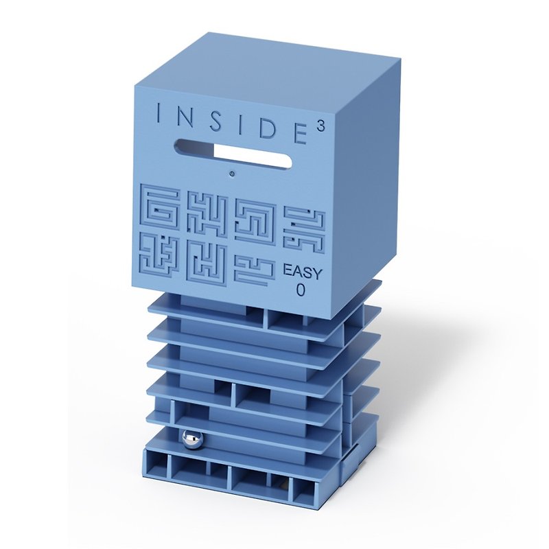 Inside3 3D迷走方块- 初级 - 桌游/玩具 - 塑料 蓝色
