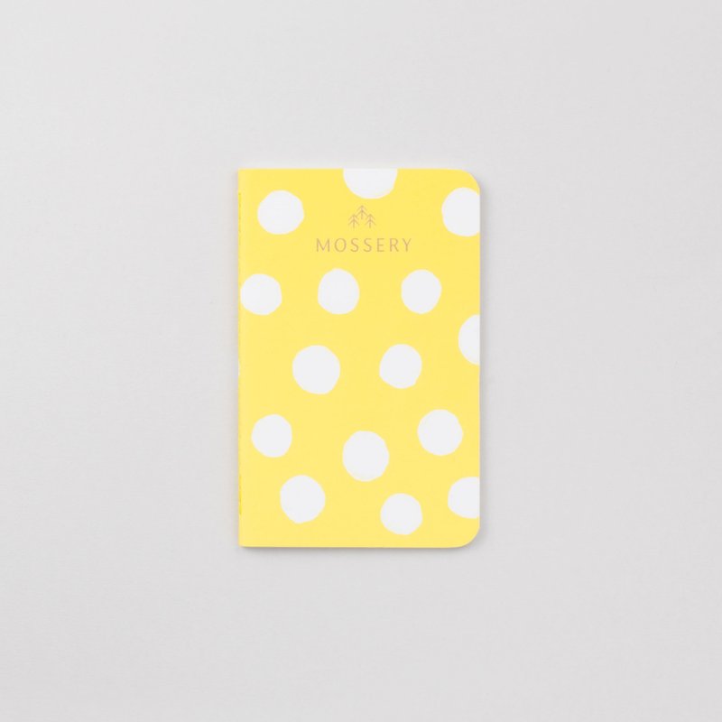 Lemon Polka 口袋型笔记本 - 笔记本/手帐 - 纸 黄色