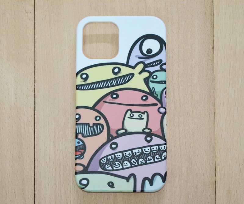 【小case】牙齿里有怪兽·手机壳 (iPhone) - 手机壳/手机套 - 塑料 多色