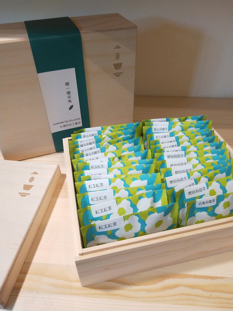 松木茶叶礼盒 有机茶包组 - 茶 - 其他材质 白色
