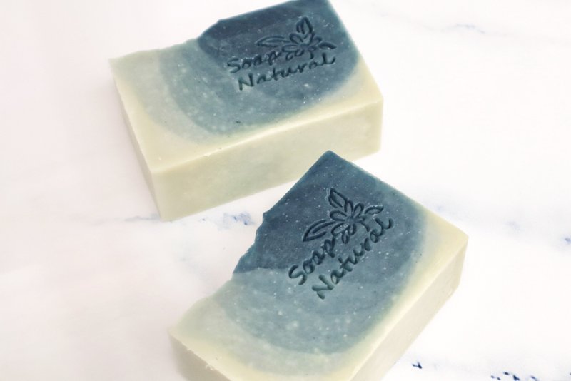 青黛渐层皂 Natural Indigo Soap - 肥皂/手工皂 - 其他材质 