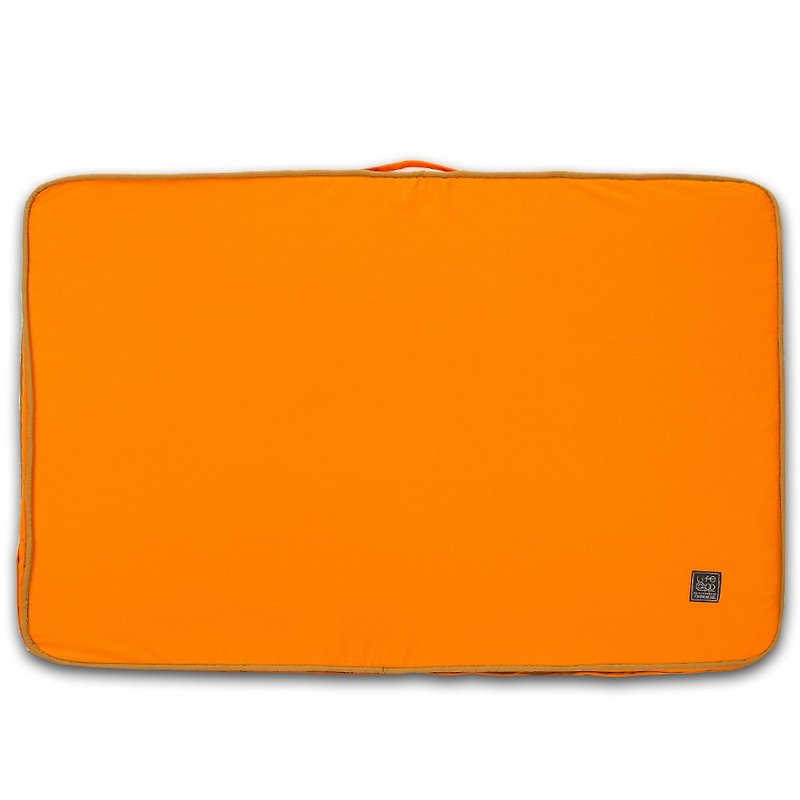 Lifeapp 睡垫替换布套L_W110xD70xH5cm(橘蓝) 不含睡垫 - 床垫/笼子 - 其他材质 橘色
