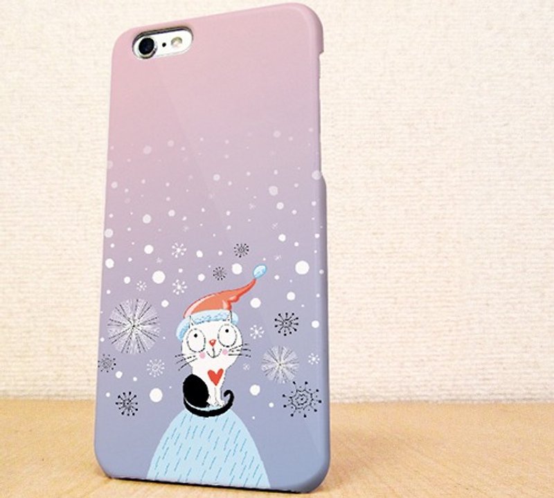 送料無料☆iPhone case GALAXY case ☆氷山の一猫 phone case - 手机壳/手机套 - 塑料 紫色