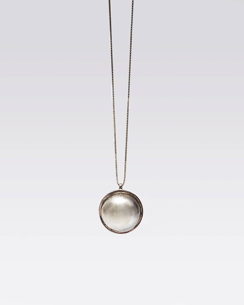 Sphere Necklace - 项链 - 其他金属 