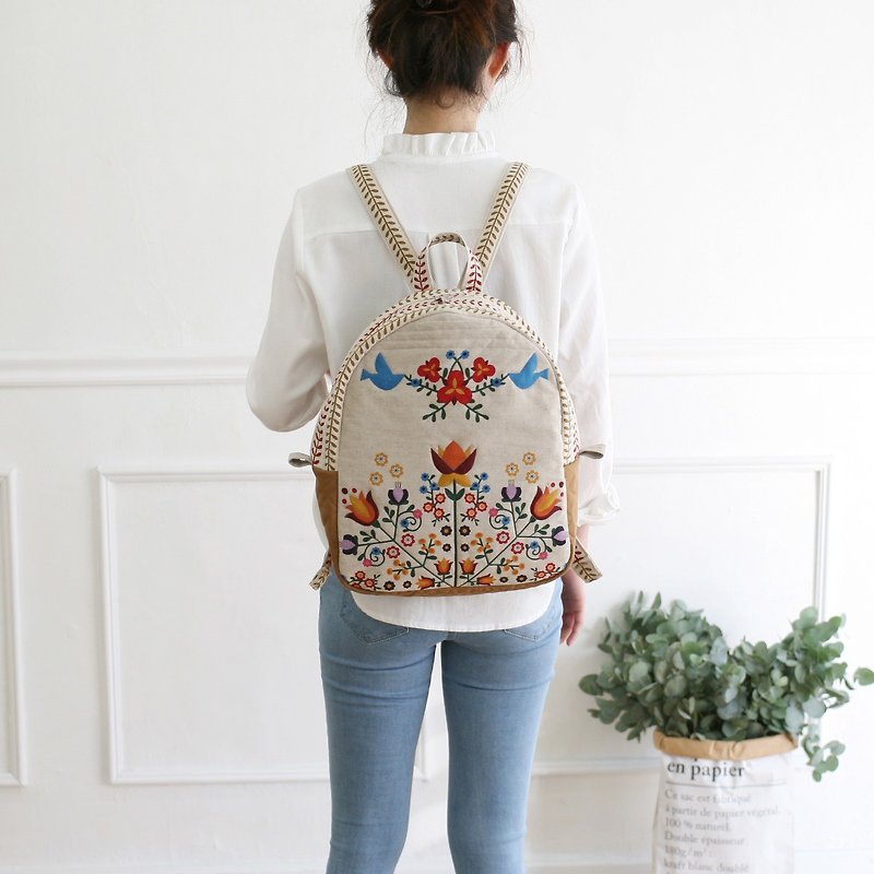 handmade womens backpack fashion bags  - 后背包/双肩包 - 其他材质 多色