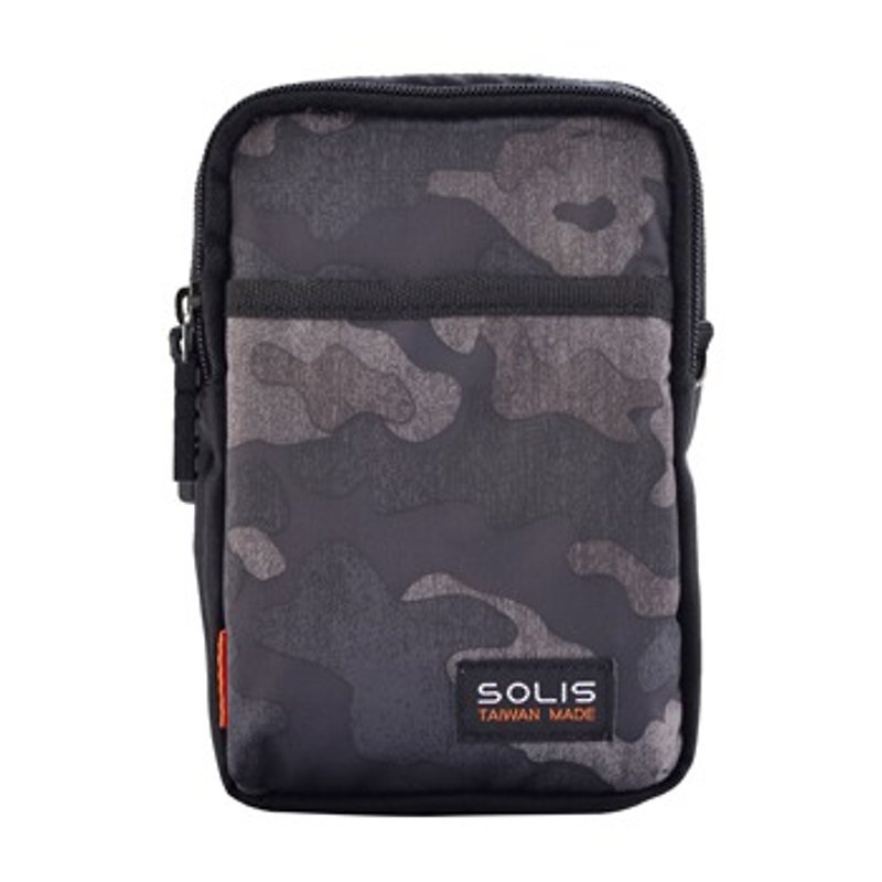 SOLIS 狩猎迷彩系列 多功能万用包 (冷冽黑) - 护照夹/护照套 - 其他材质 多色