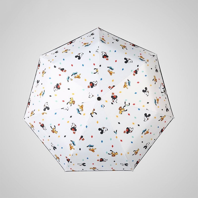 【德国kobold】迪士尼官方授权-7K晴雨两用伞-米奇家族-白 - 雨伞/雨衣 - 其他材质 白色