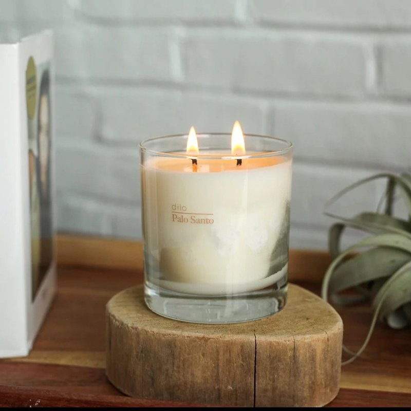 美国费城香氛品牌 dilo- Palo Santo 秘鲁圣木 香氛蜡烛 - 蜡烛/烛台 - 玻璃 