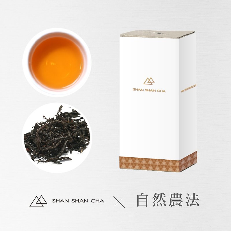 【山山来茶】自然农法 日月潭红韵 茶叶补充包(100g/盒) - 茶 - 新鲜食材 红色