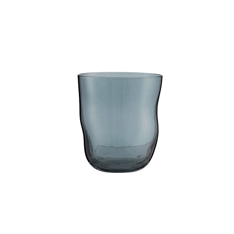 【北欧 BOLIA 】Twisted不规则玻璃杯-迷雾灰 - 茶具/茶杯 - 玻璃 灰色