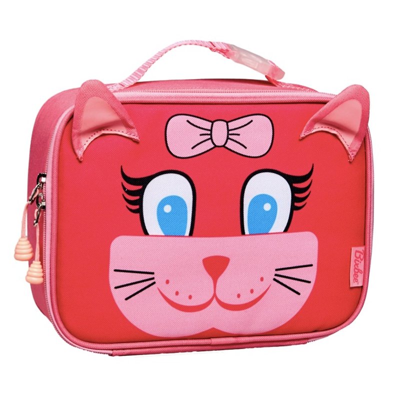 美国Bixbee3D动物童趣系列-甜美粉猫咪保温提袋 - 其他 - 聚酯纤维 粉红色