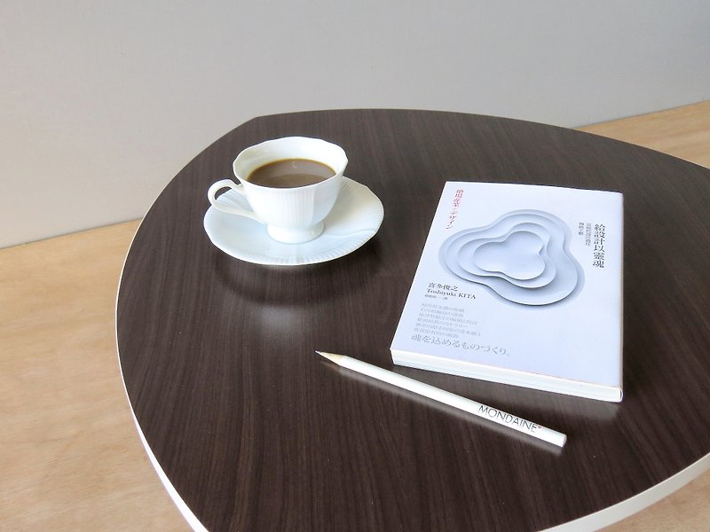 HO MOOD 解构系列—御饭团 折叠桌(白边款)。 - 野餐垫/露营用品 - 木头 咖啡色