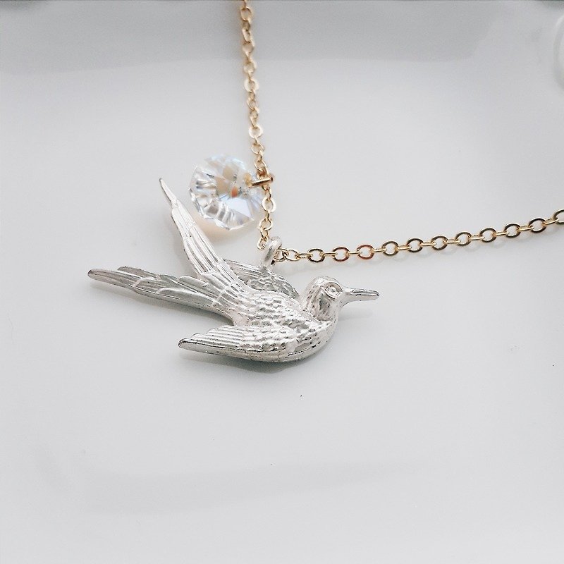 项链 银色海燕 - 项链 - 其他材质 银色