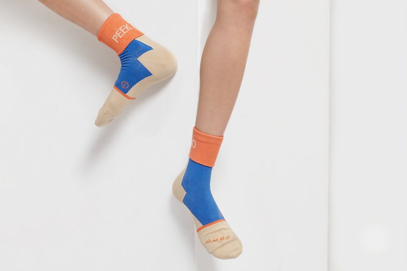 Nelissa Hilman x Goodpair Socks: PEEK-A-BOO系列 - 袜子 - 棉．麻 